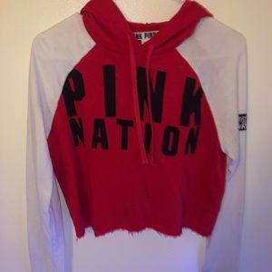 Pink Nation crop top